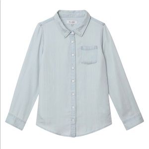 Dl1961 olivia brunch crew button front shirt